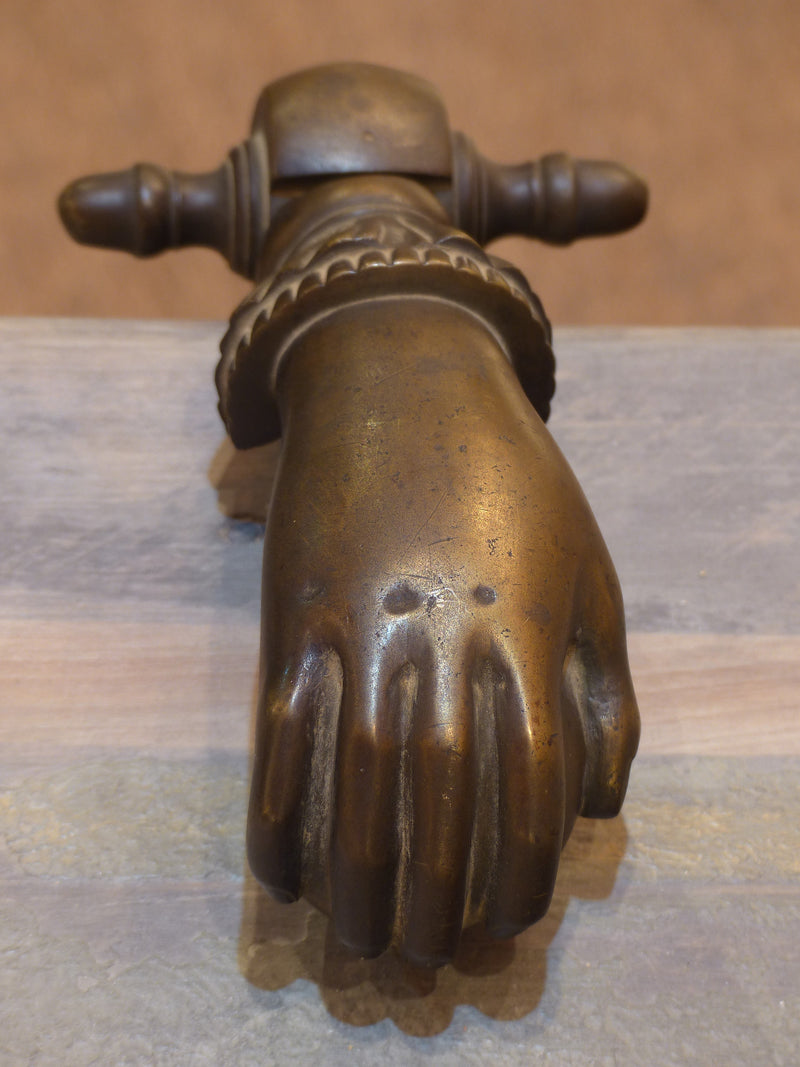 19th century Bronze French "Heurtoir"