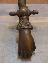 19th century Bronze French "Heurtoir"