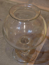 19th century French apothecary glass jar