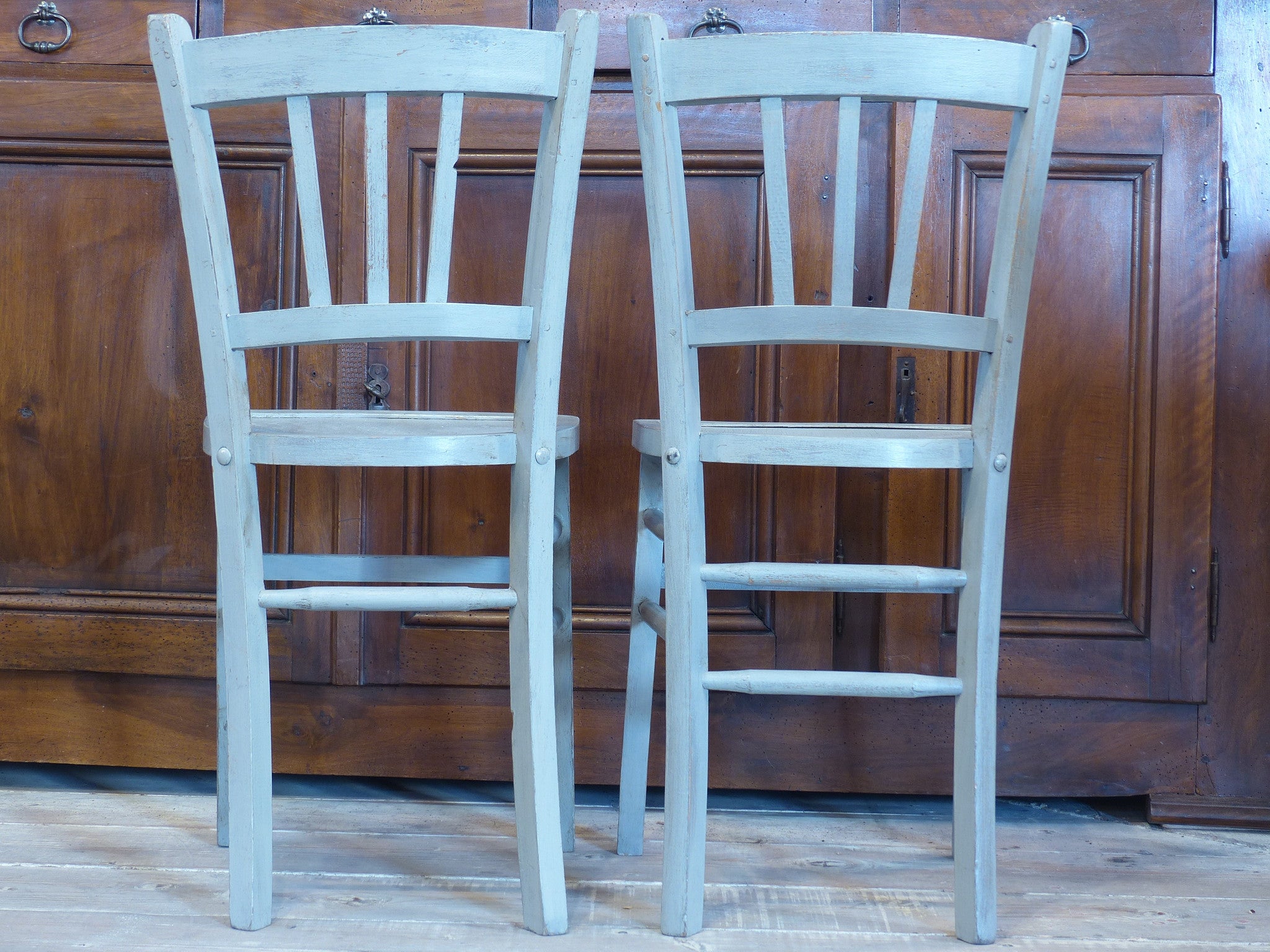 Pair of 1950’s French ‘Luterma’ bistro chairs