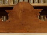 Late 19th century French pediment with white patina