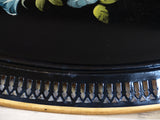 Oval Napoleon III Tole tray