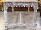 Extra-large French butcher’s table – 19th century