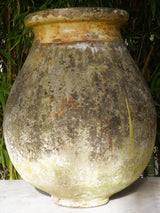 French biot jar with yellow glaze - 19th century
