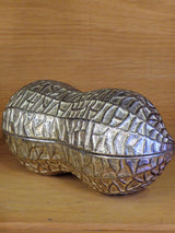 Italian silver peanut container - 1970's