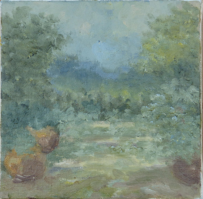 La petite marche 10 ¼” x 10 ¼”