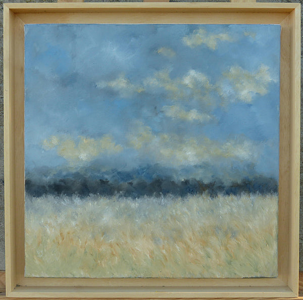Oil landscape painting - L'instant