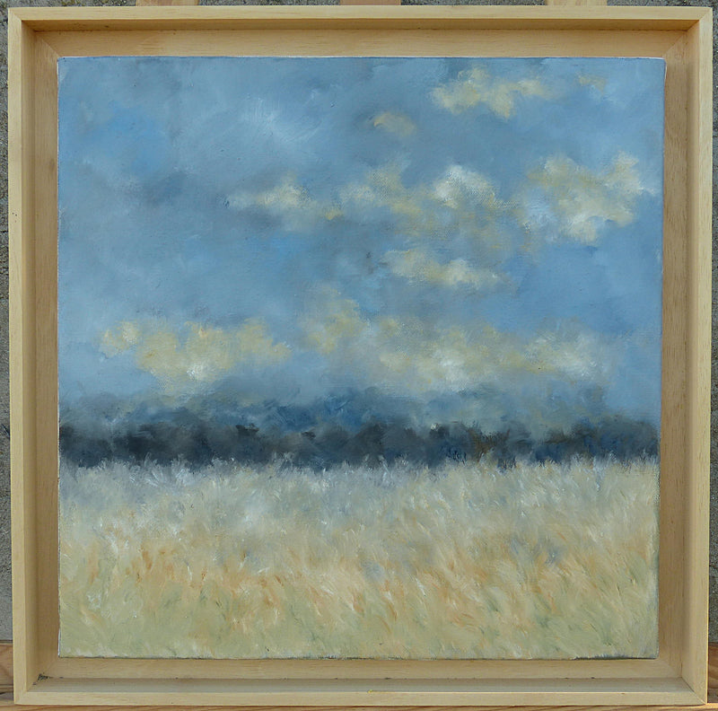 Oil landscape painting - L'instant