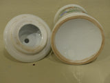 Antique French Porcelain Apothecary Oregano Jar