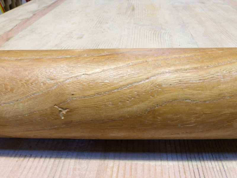 Extra large 19th century French rolling pin
