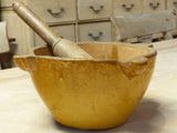 19th century French mortar and pestle