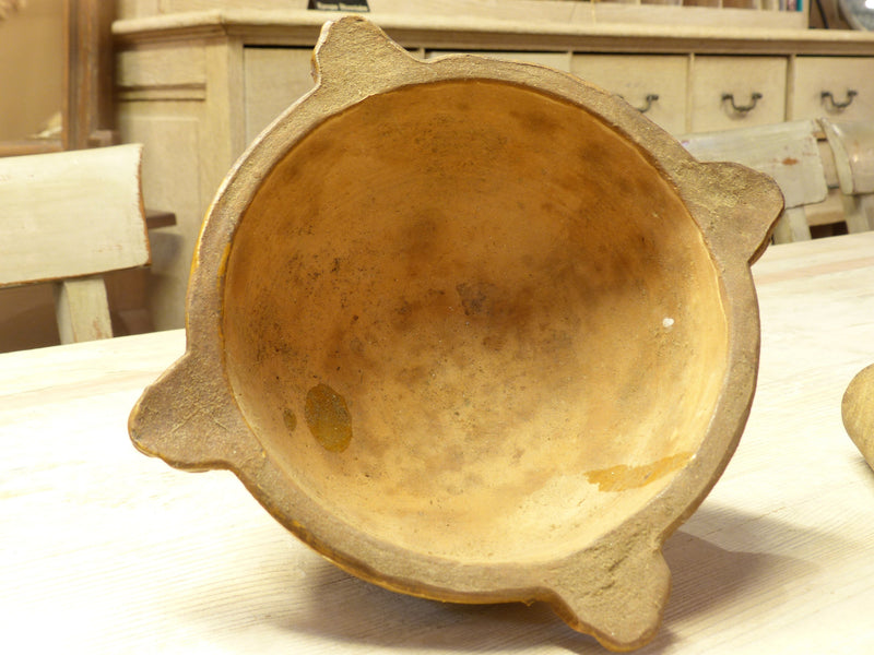 19th century French mortar and pestle