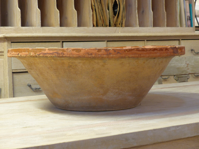 Extra large Provençal preserving bowl