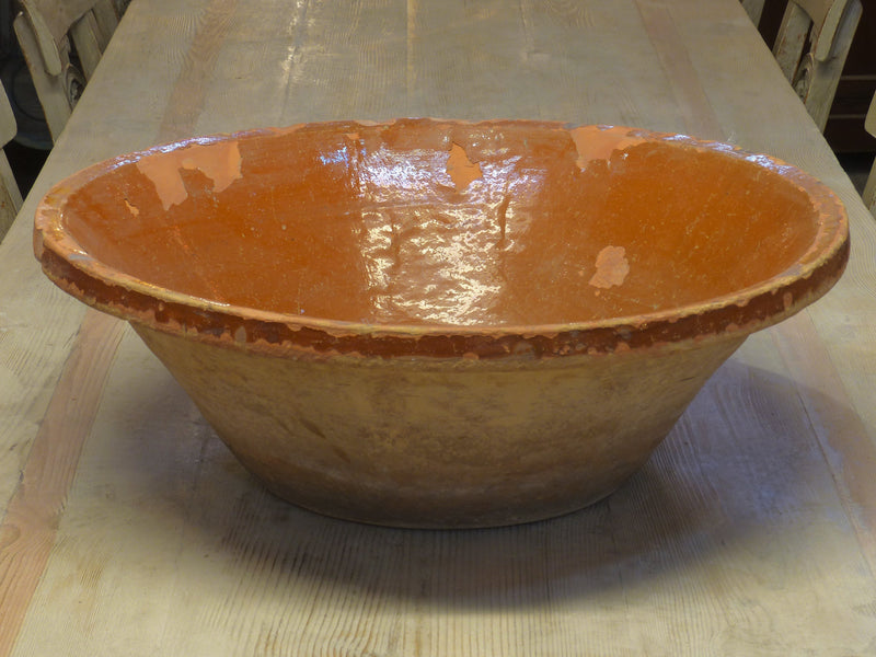Extra large Provençal preserving bowl