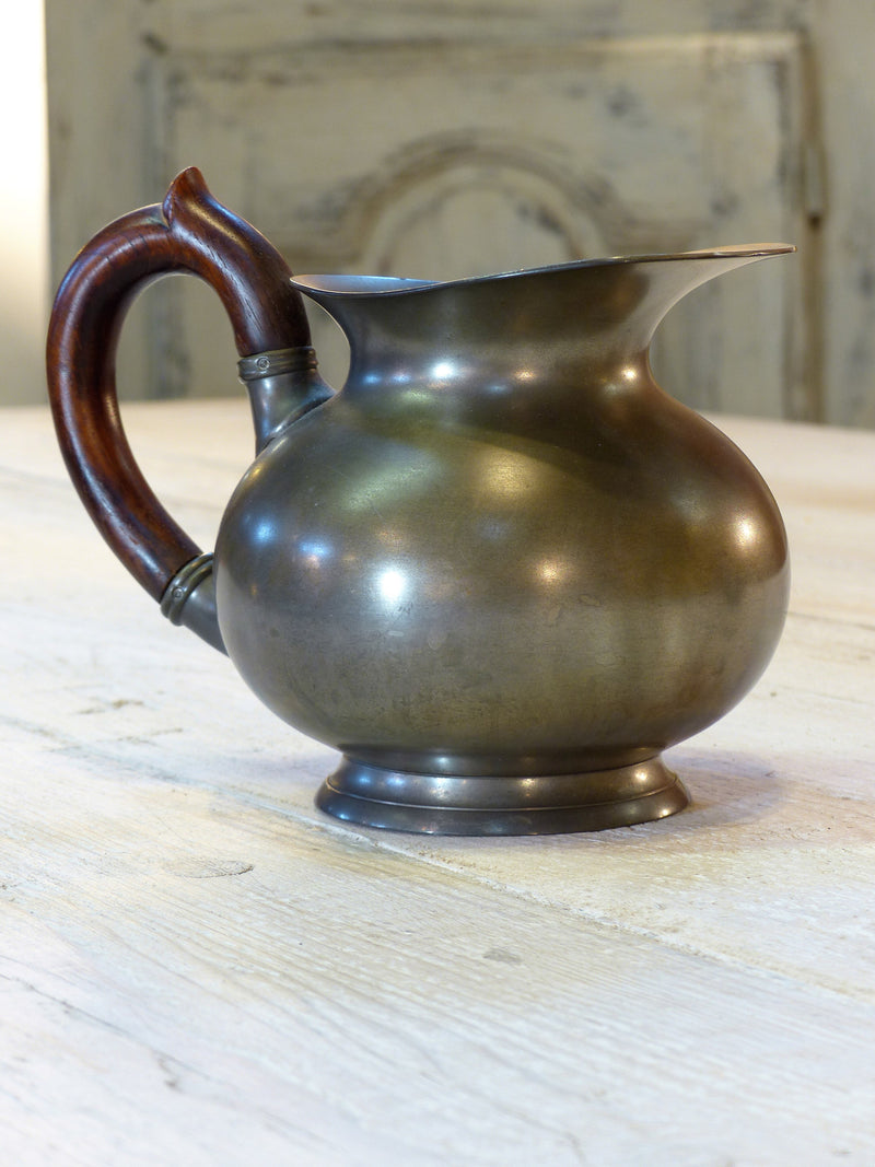 Three French pewter jugs – 1950’s