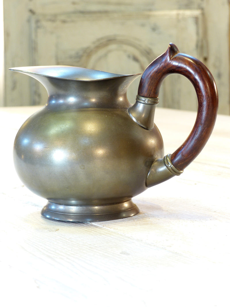 Three French pewter jugs – 1950’s