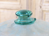 19th century glass garden cloche – bell shaped