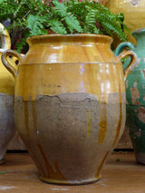 Late 19th century orange confit pot - 12½"?