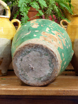 Late 19th century green Anduze vase – 14½”