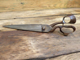 Sewing scissors, large, early-20th-century