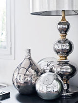 Very large Maison Jansen lamp - mercury ceramic 1/2