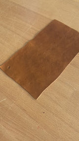 Artisan made leather club chair - Taittinger design