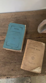Collection of 19th century French books w/ Victor Hugo