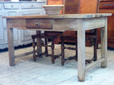 18th century olive wood table de ferme