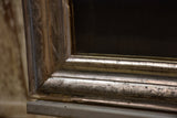 Silver leaf Louis Philippe mirror with original glass