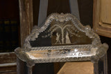 Vintage Venetian mirror with crest