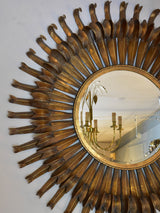Extra-large vintage eyelash mirror