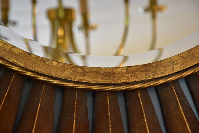 Extra-large vintage eyelash mirror