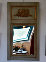 Pair of Antique French Trumeau mirrors
