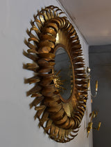 Extra-large vintage eyelash mirror