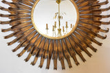 Extra-large vintage eyelash mirror