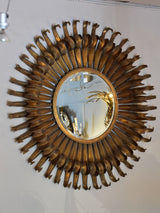 Extra-large vintage eyelash mirror
