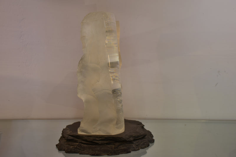 Contemporary Jacques Lubtchansky Crystal Decor