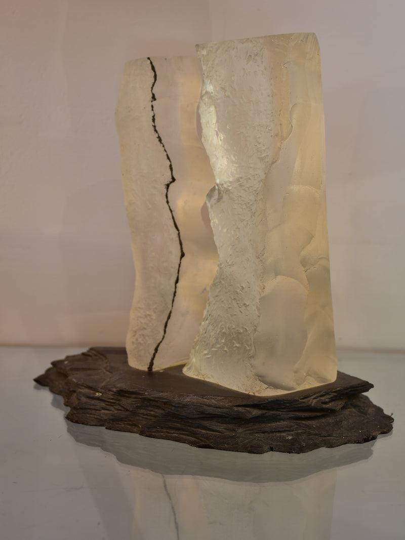 Luxurious Modern Optic Crystal Art Sculpture