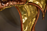 Vintage French fish wall light